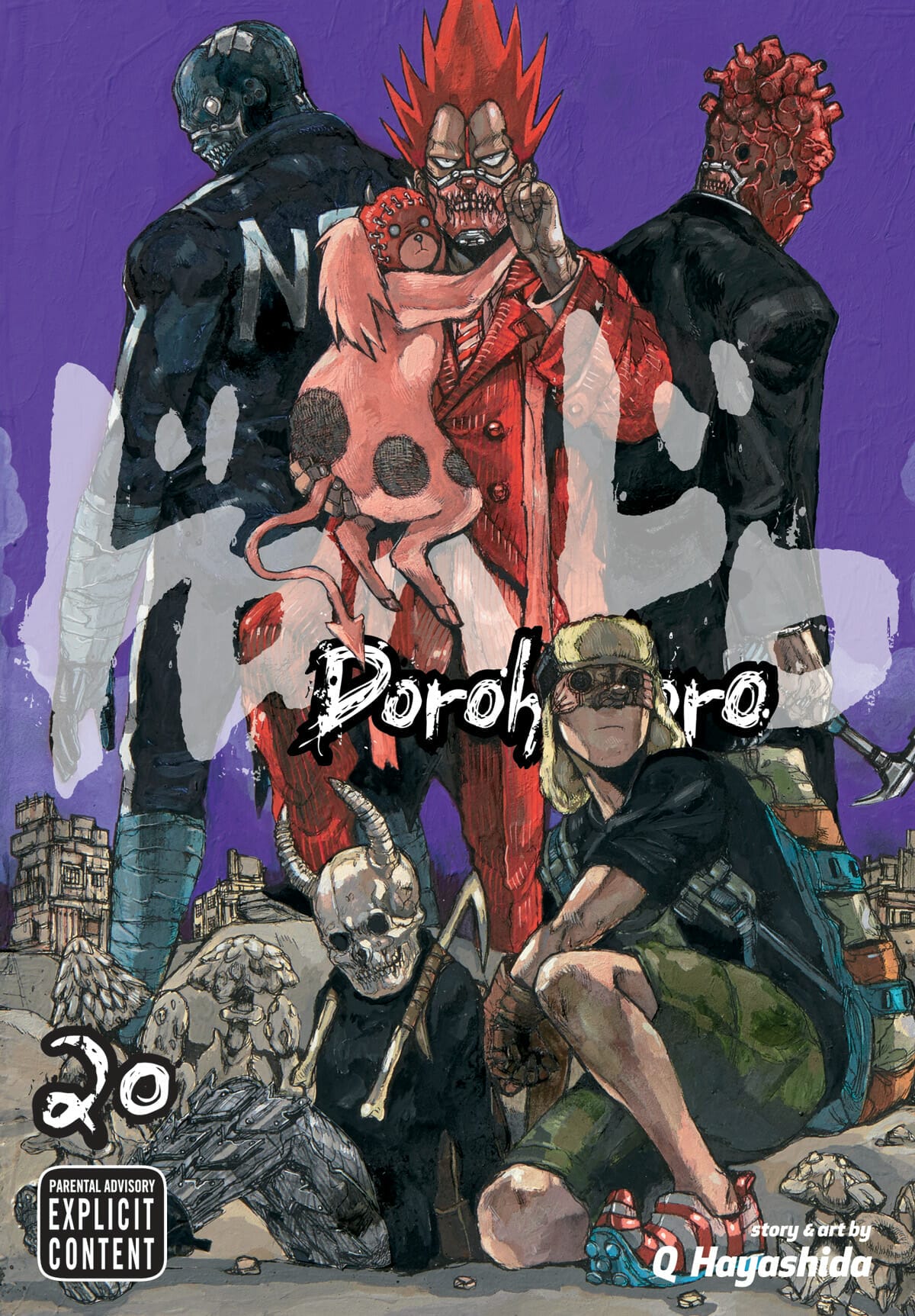 Dorohedoro characters mix dark fantasy and comedy - Volume no. 20