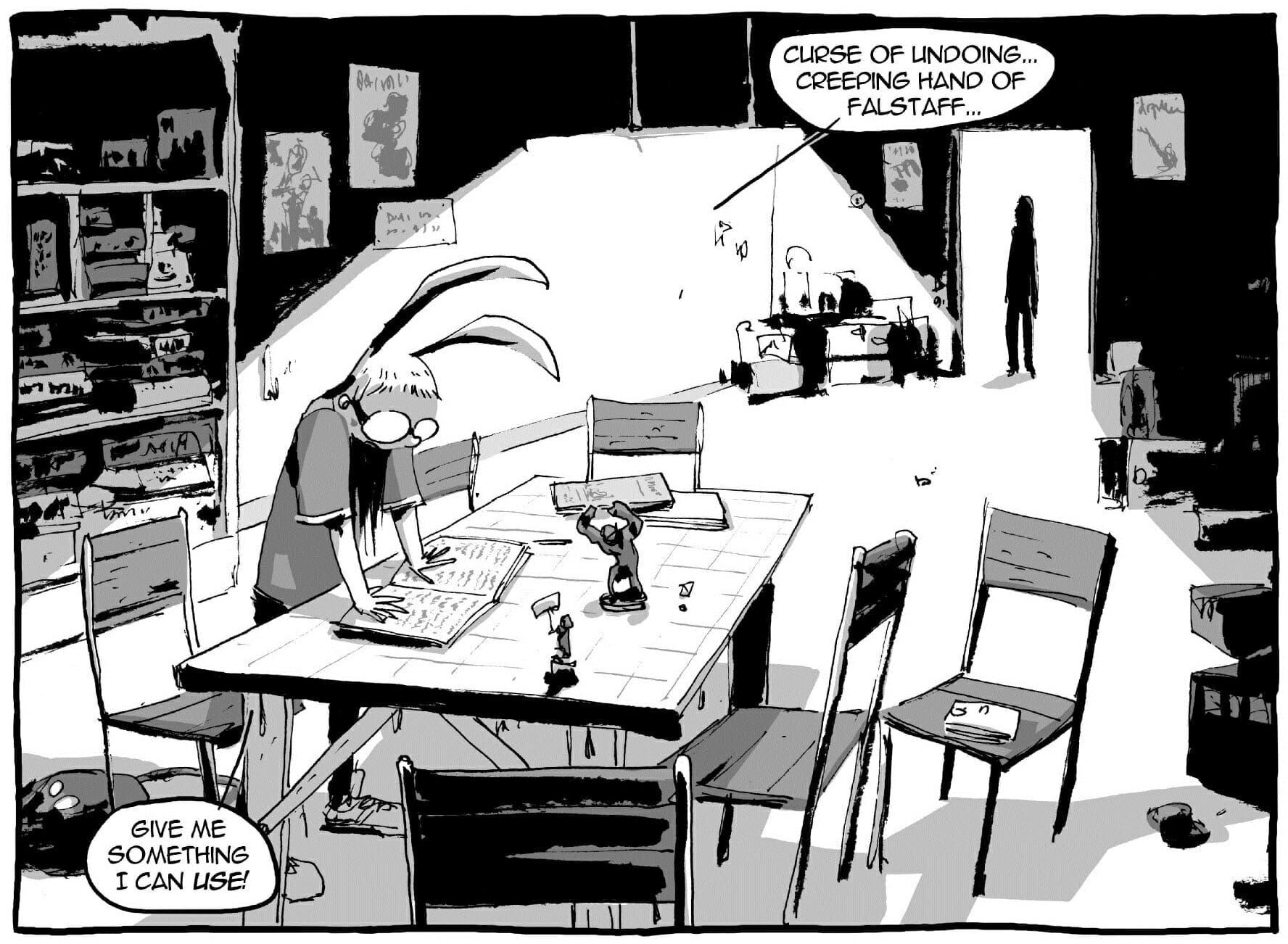 I kill giants comic | descriptory image