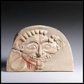 Antefix, head of Medusa, New York. The Metropolitan Museum of Art