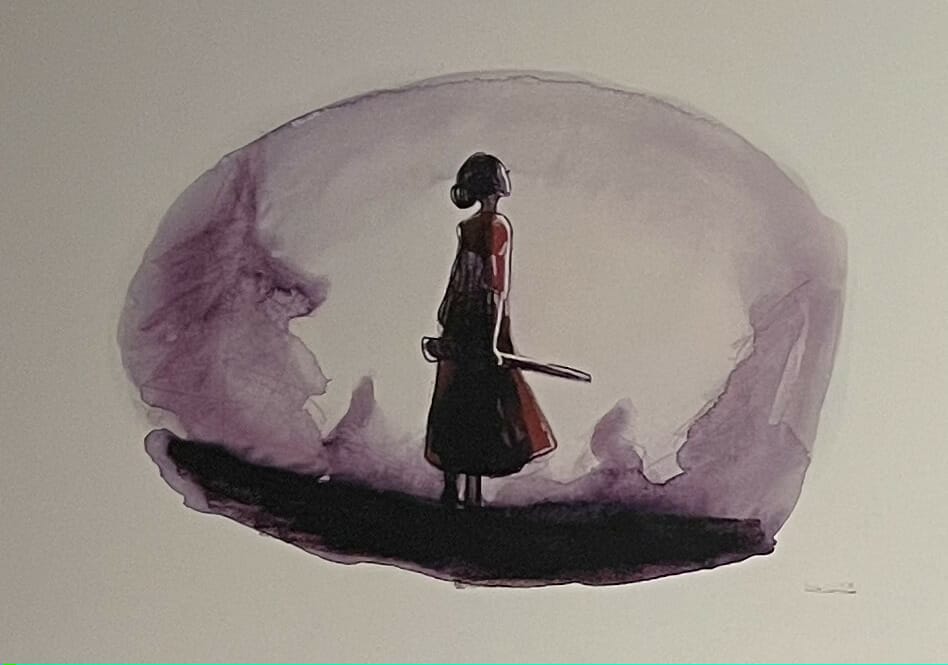 Yamamoto Yaeko's story illustrated by Benjamine Lacombe